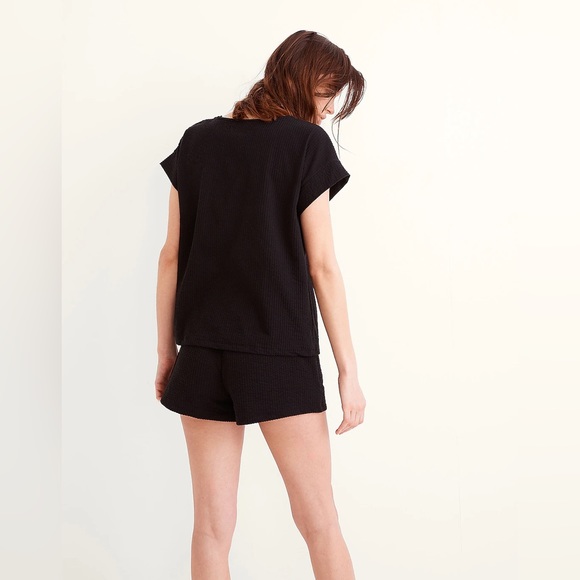 Madewell Seersucker Button-Shoulder Top - Picture 3 of 10